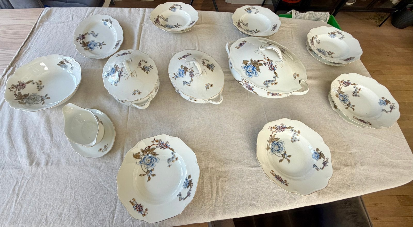 KPM Feston Rosenthal porselein servies, Ophalen of Verzenden