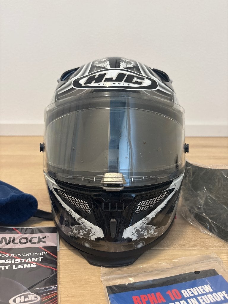 HJC motorhelm maat S, Motoren, Ophalen, HJC, Integraalhelm, S