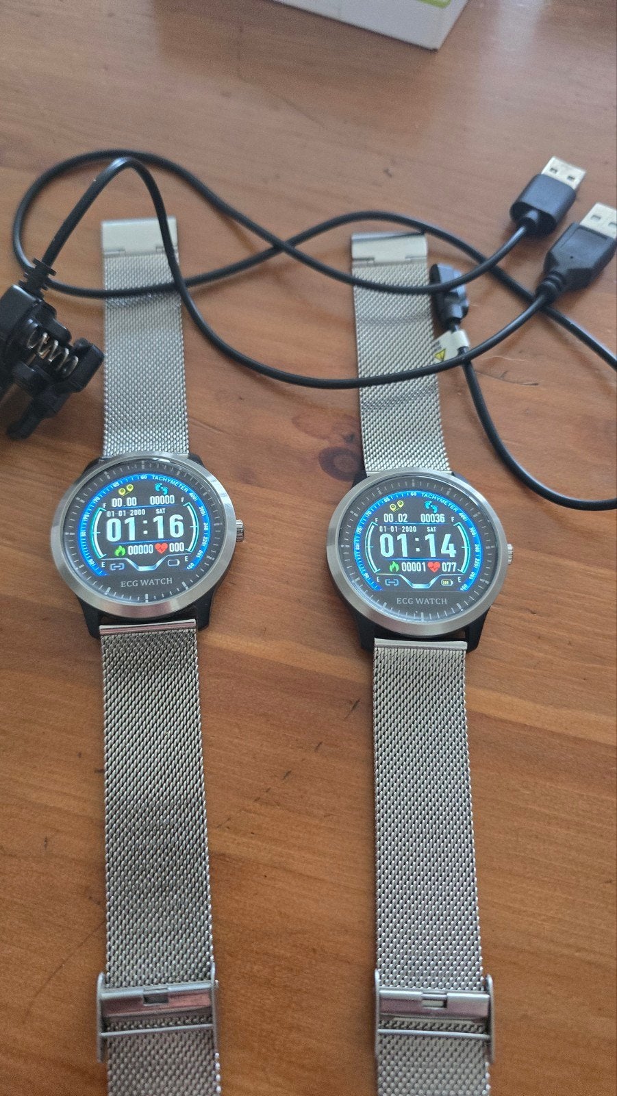 2 goedkope smartwatches - ideaal voor kinderen, Gebruikt, LEMFO, Ophalen of Verzenden, Stappen