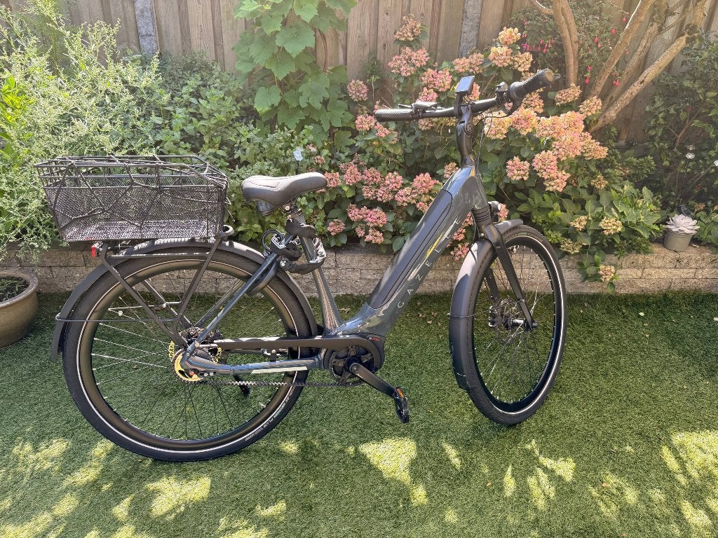 Gazelle Ultimate C5 HMB | 500Wh | 53cm | 2023, Ophalen, 53 tot 56 cm, (Extra) lage instap, Schijfrem