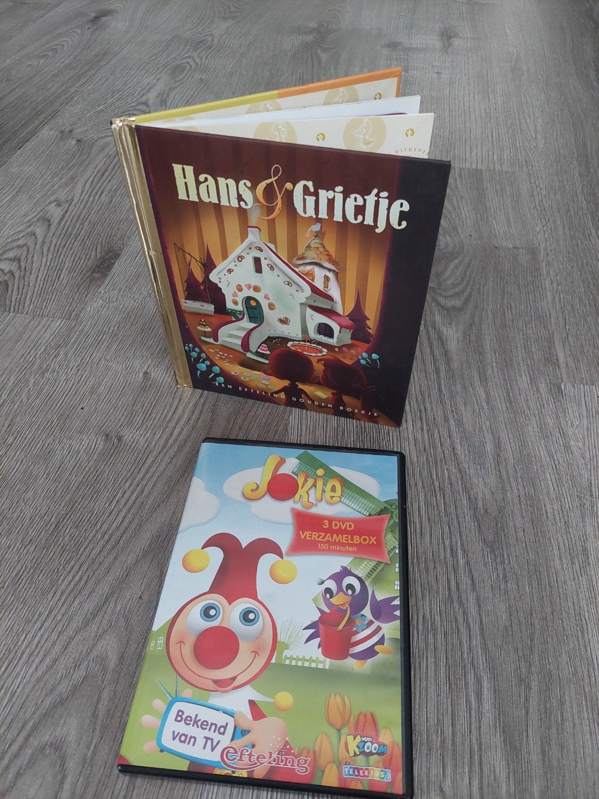 dvs box JOKIE EN JET, Verzamelen, Efteling, Verzenden, Zo goed als nieuw, Overige typen