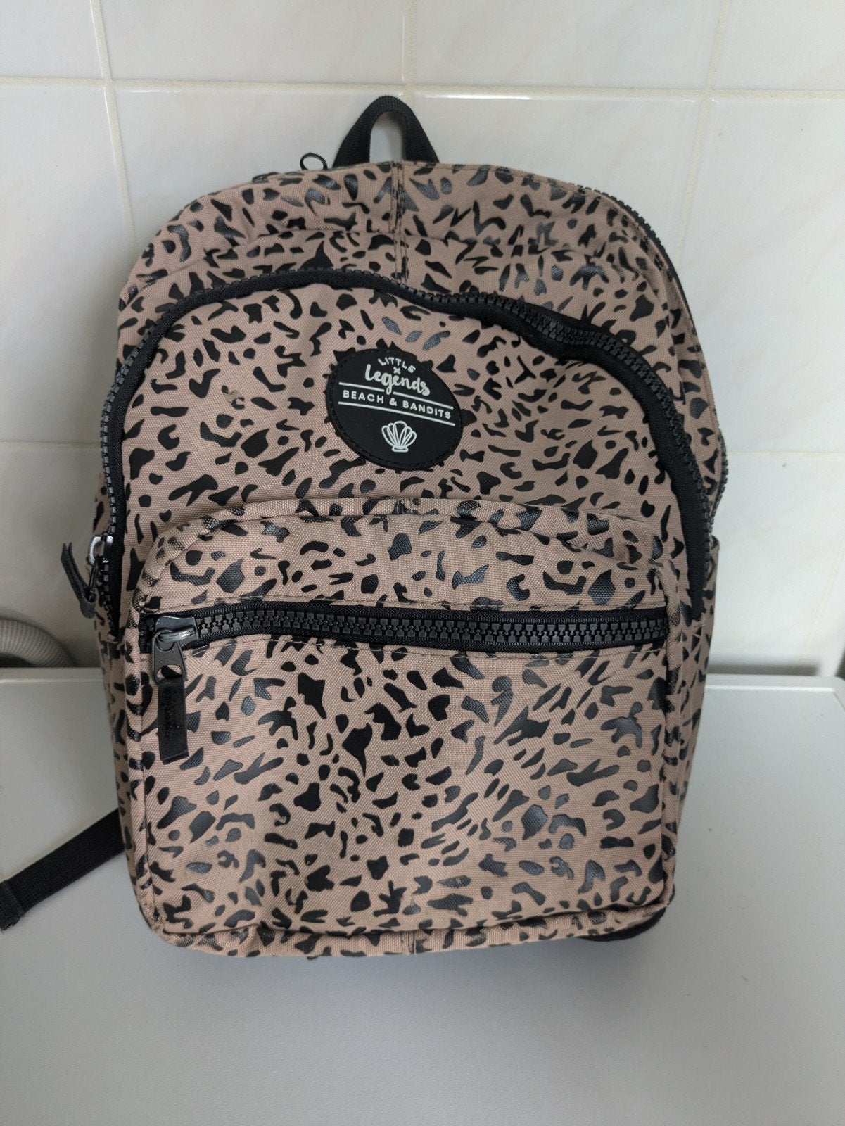 Little Legends school rugzak oudroze 12L, Rugtas, Zwart, Ophalen of Verzenden, Zo goed als nieuw