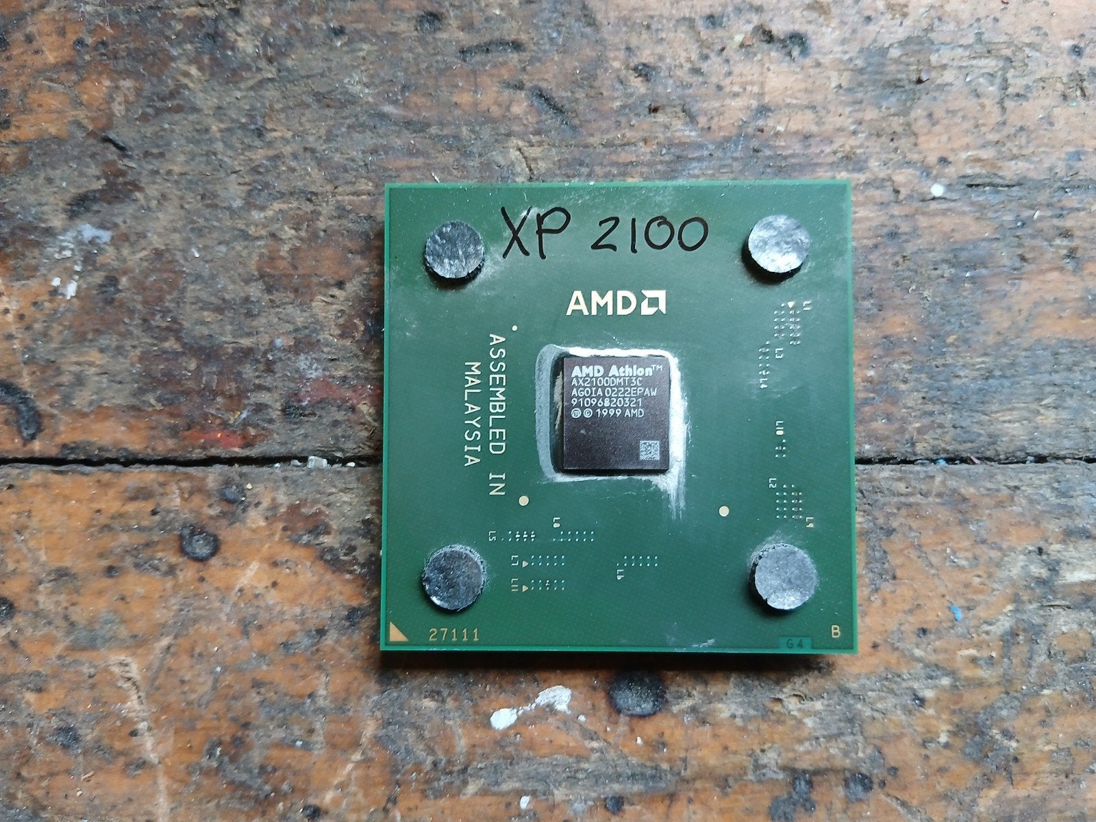 AMD Athlon XP 2100+ Processor Cpu, AMD Athlon XP 2100+, Gebruikt, Minder dan 2 Ghz, AMD