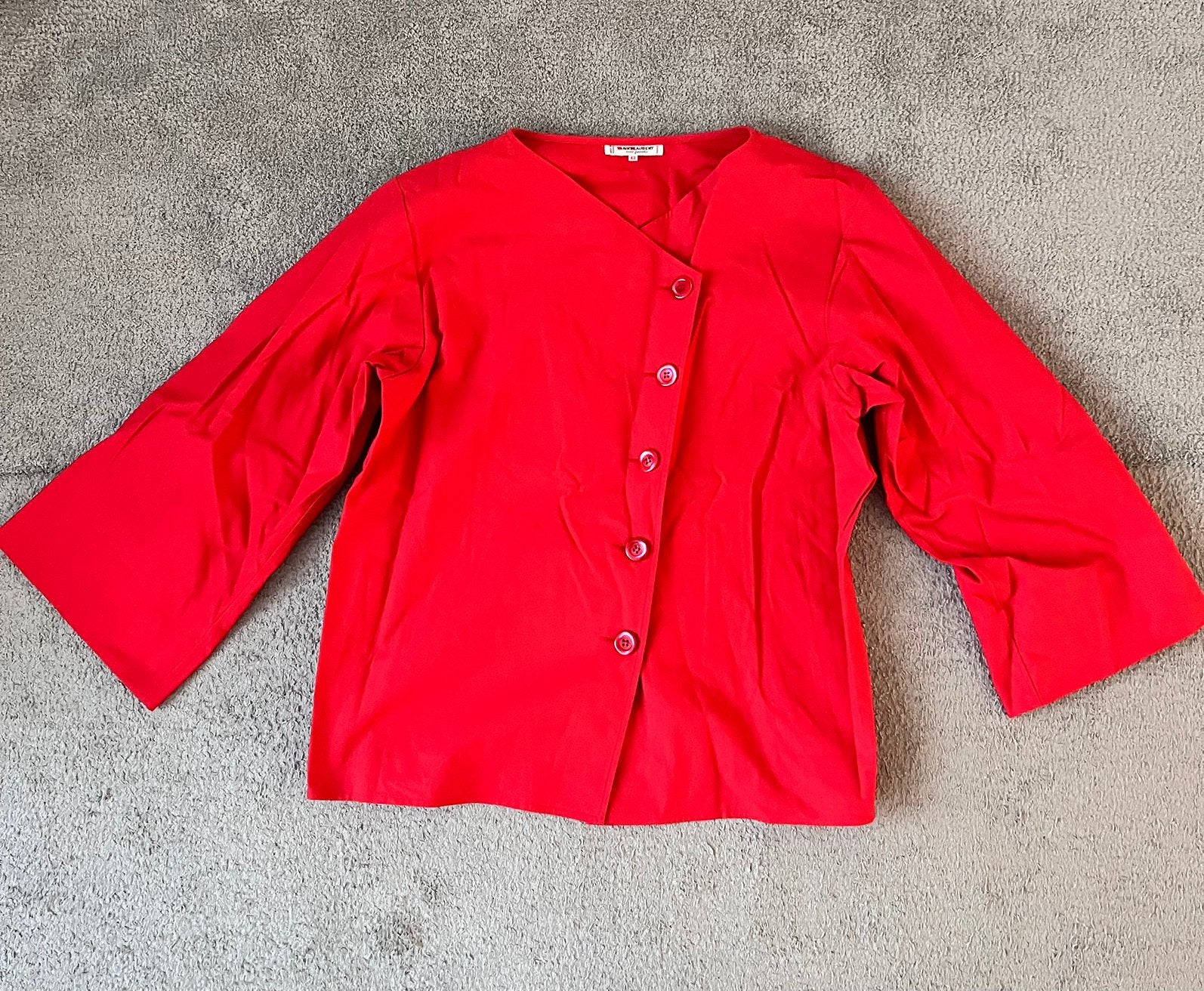 Saint Laurent shirt origineel!, Ophalen of Verzenden, Zo goed als nieuw, Maat 42/44 (L), Rood
