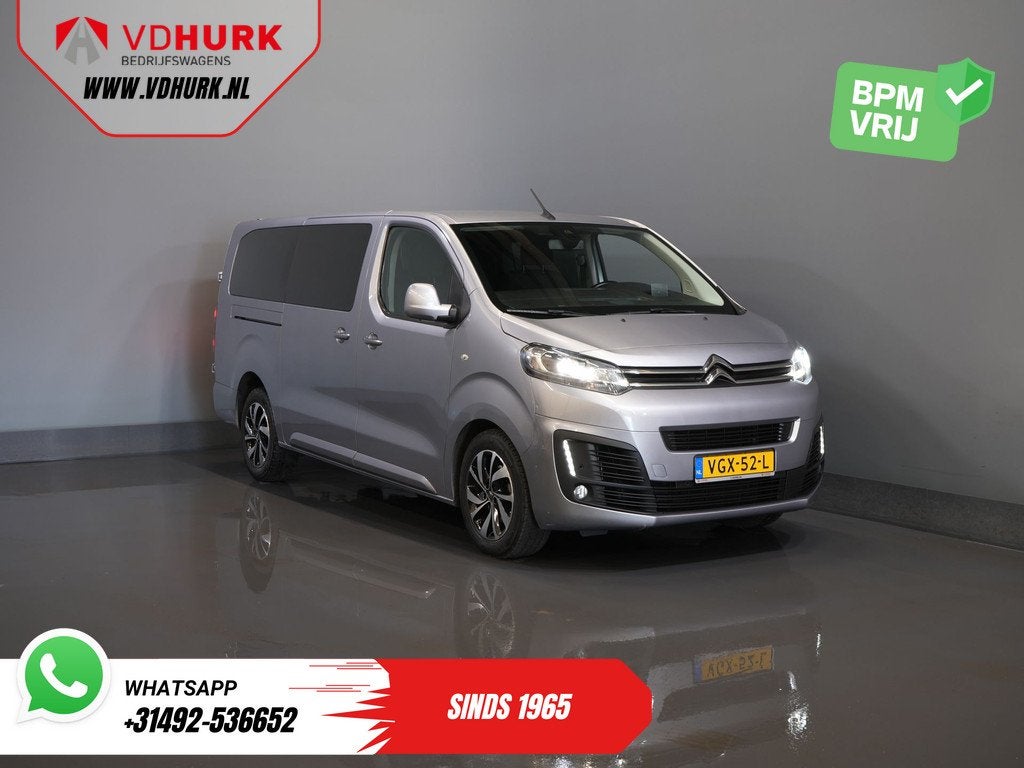 Citroën Jumpy 2.0 HDI 180 pk Aut. DC Dubbel Cabine Xenon/ A, Auto's, Bestelauto's, Stof, Gebruikt, Euro 6, 4 cilinders