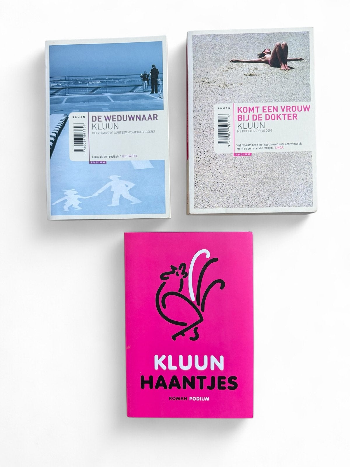 Kluun Boeken Set: De Weduwnaar, Komt een Vrouw bij de Dokter, Ophalen of Verzenden, Gelezen, Nederland