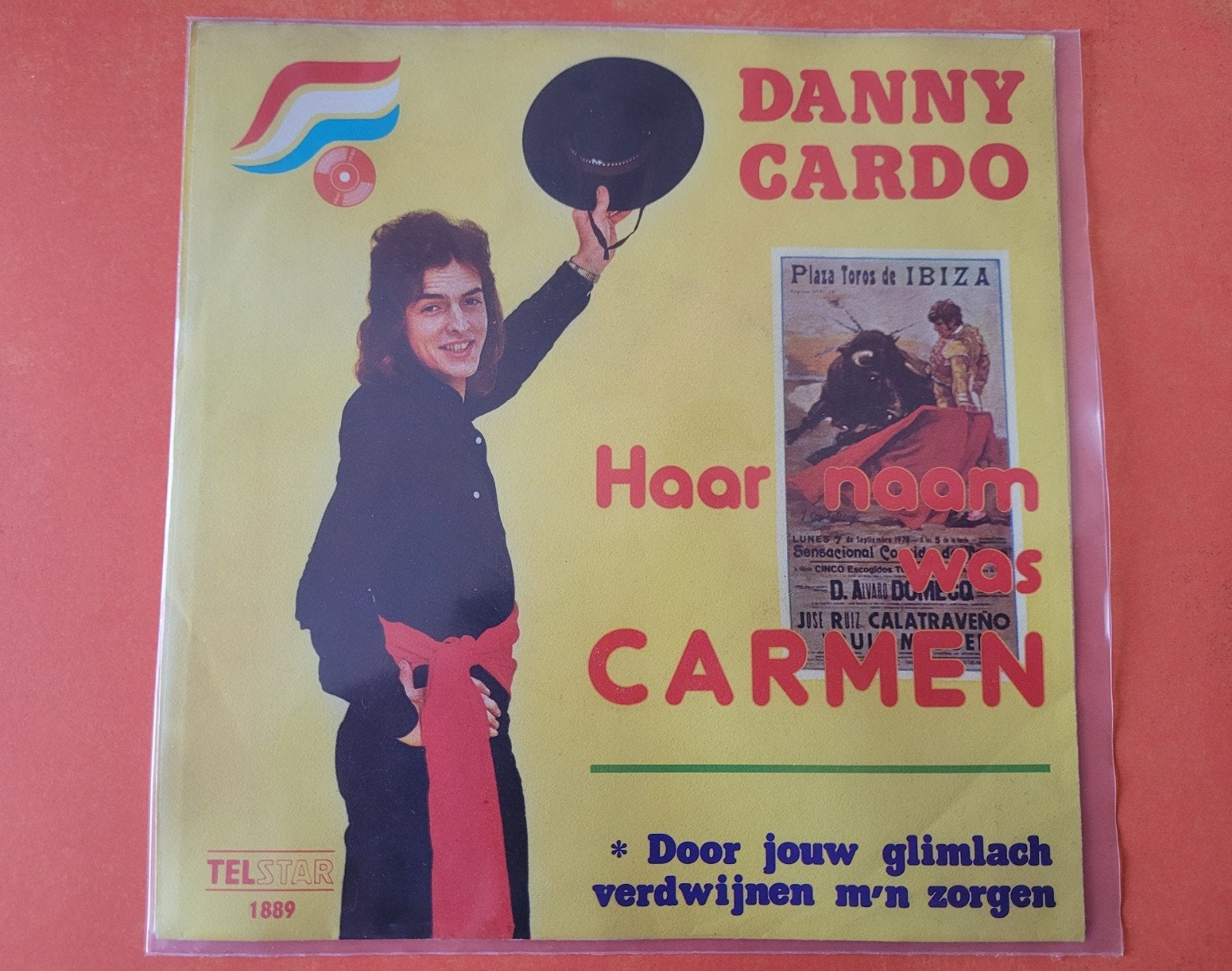 Danny Cardo - Haar naam was Carmen, Cd's en Dvd's, Vinyl | Nederlandstalig, Ophalen, Zo goed als nieuw, Overige formaten, Levenslied of Smartlap