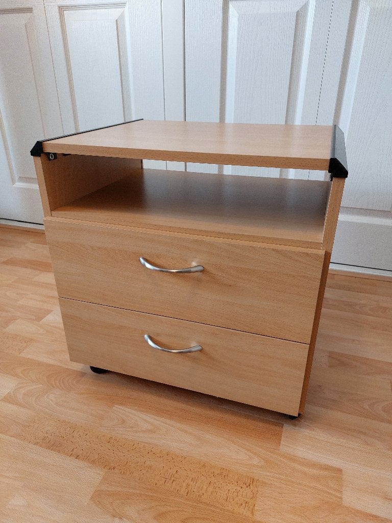 Ladeblok op wielen B50xD40xH50 (zo goed als nieuw), Huis en Inrichting, Kasten | Ladekasten, Ophalen, 1 of 2 laden, 50 tot 100 cm