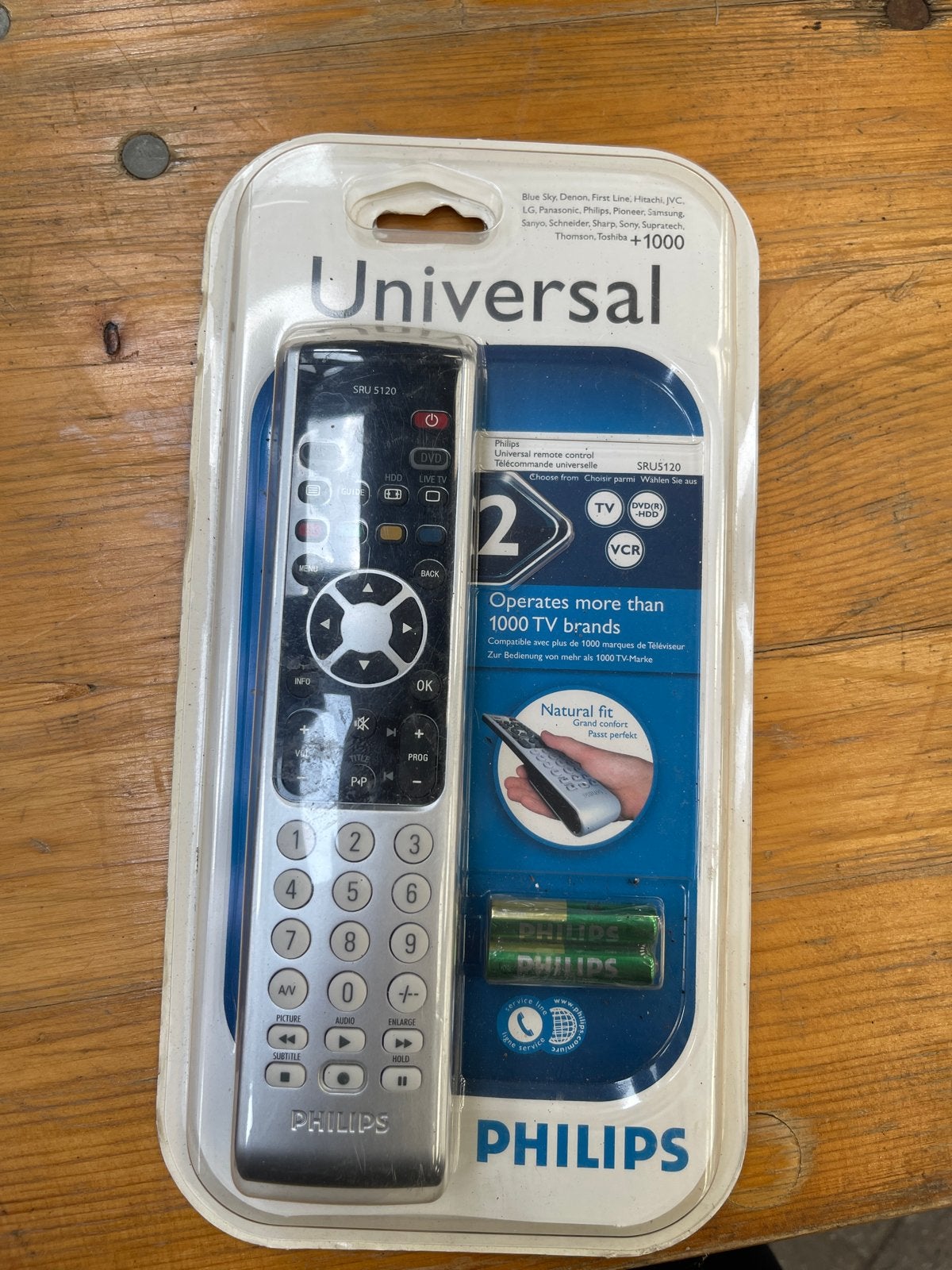 Philips SRU5120 Universele Afstandsbediening - Nieuw, Ophalen, Nieuw, Universeel, Dvd