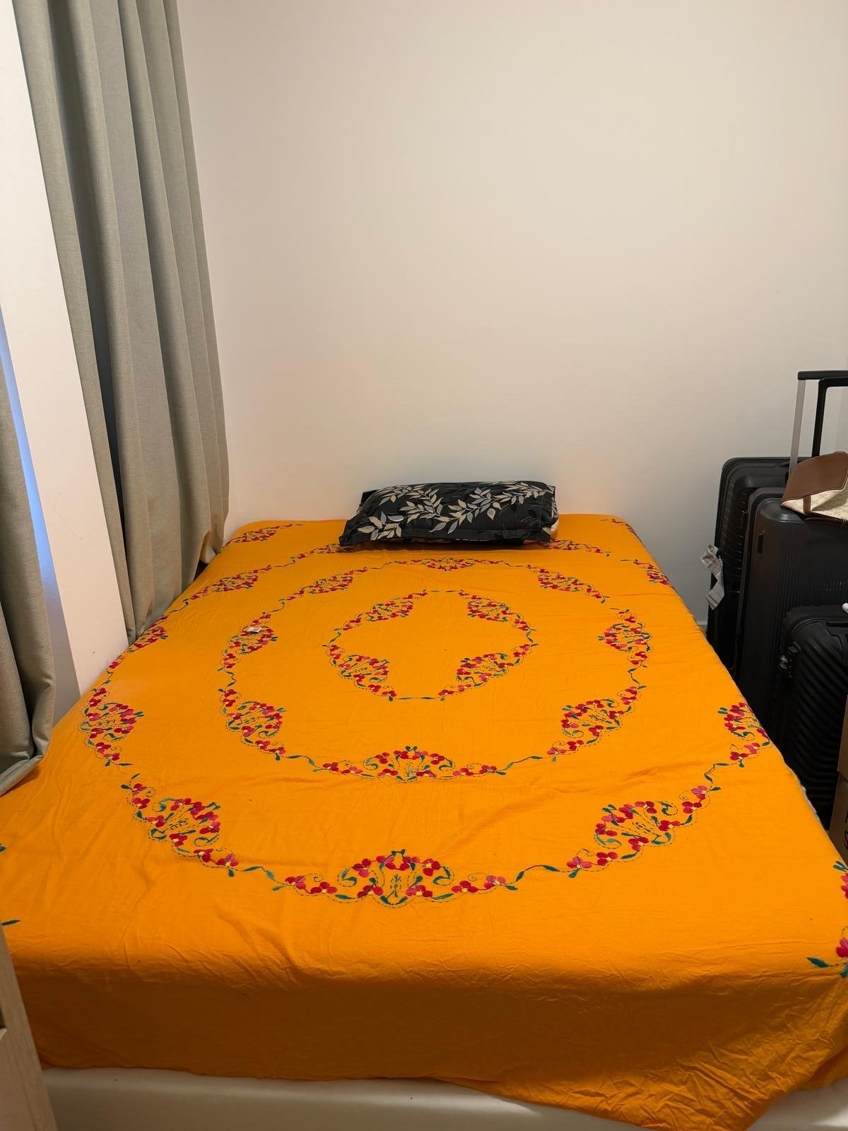 IKEA ESPEVÄR/VESTERÖY Divanbed + Matras (140x200 cm), Ophalen, Gebruikt, Wit, 140 cm