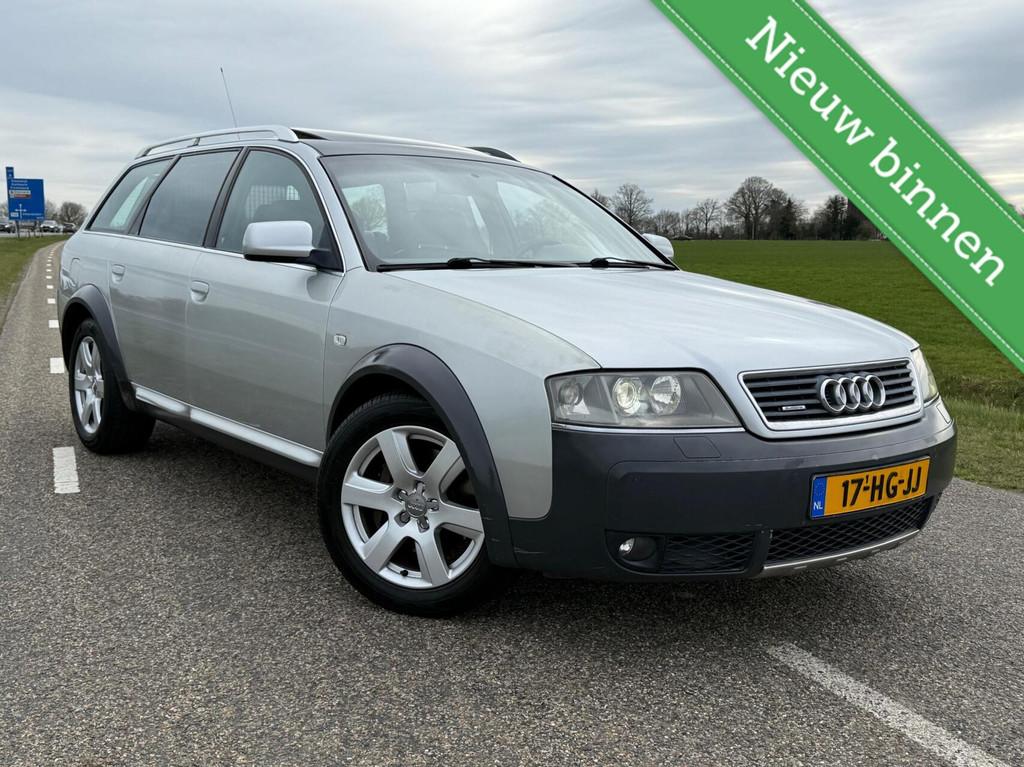 Audi A6 Allroad Quattro 2.7 V6 Aut Exclusive | 250pk, Auto's, Automaat, 1800 kg, Gebruikt, Zwart