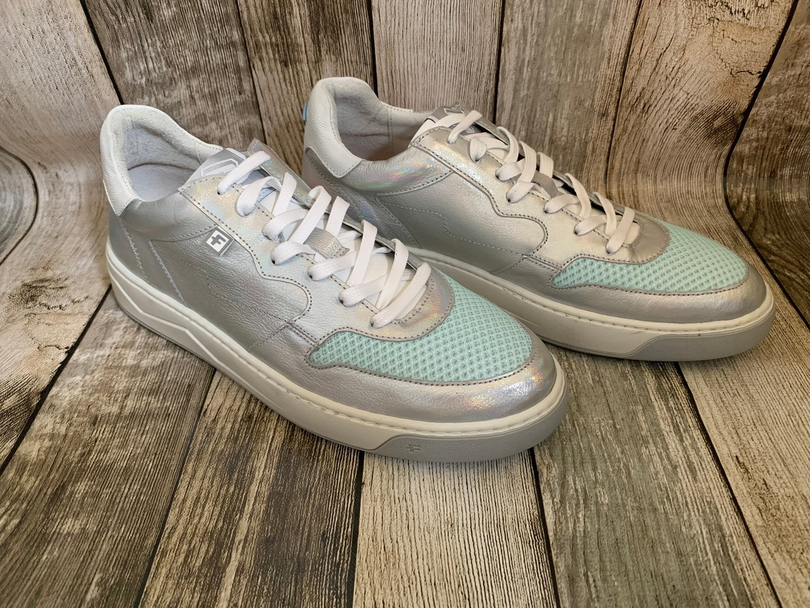 Gave nieuwe zilveren sneakers van Floris van Bommel Maat 40, Overige kleuren, Verzenden, Nieuw, Sneakers of Gympen