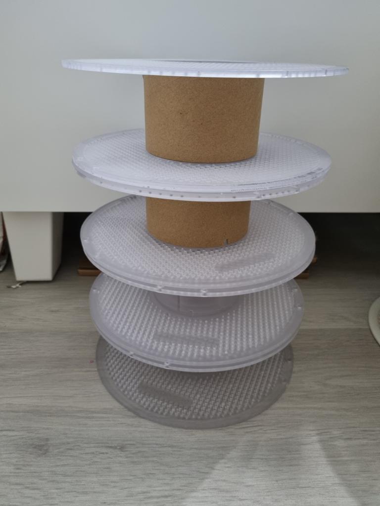 4x Bambu Lab herbruikbare filament spoelen (re-fill), Computers en Software, 3D Printers, Ophalen of Verzenden