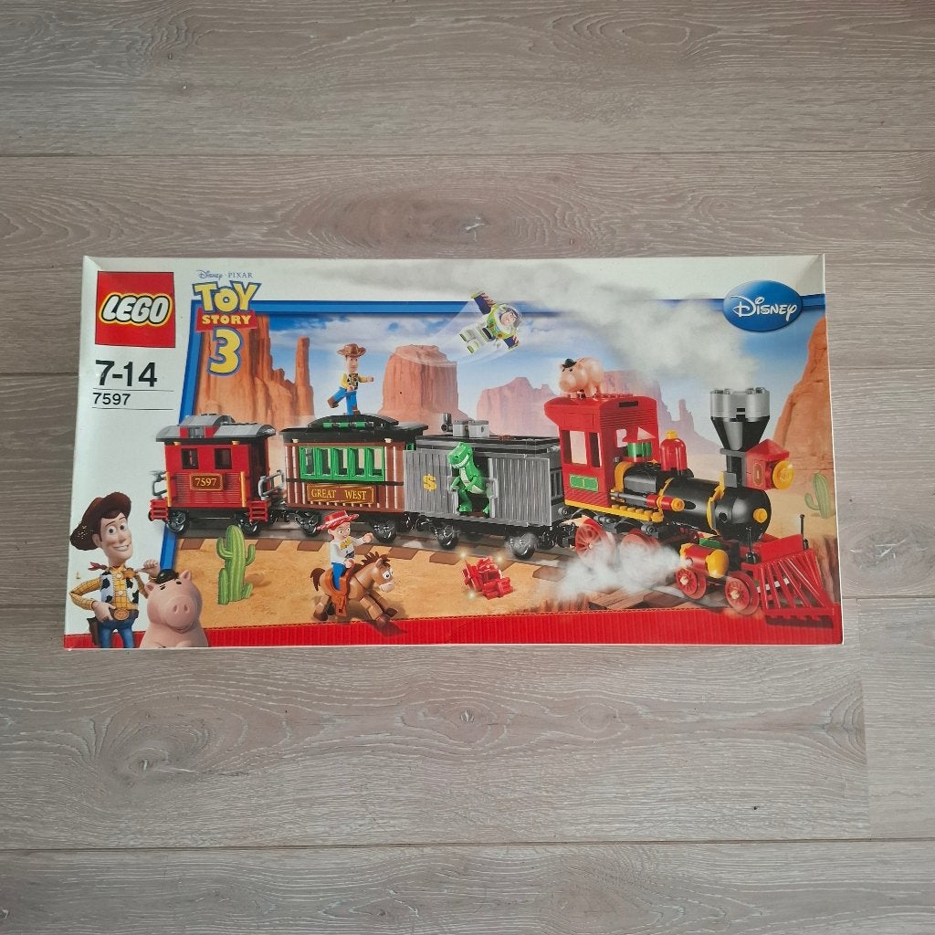 Lego Toy Story 3 Trein  7597, Lego, Nieuw, Ophalen of Verzenden, Compleet