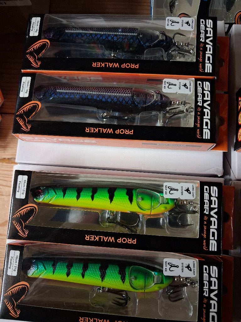 Savage Gear Prop Walker 10cm/21g (4 kleuren), Tinstraat, Savage Gear, Overige typen, Nieuw