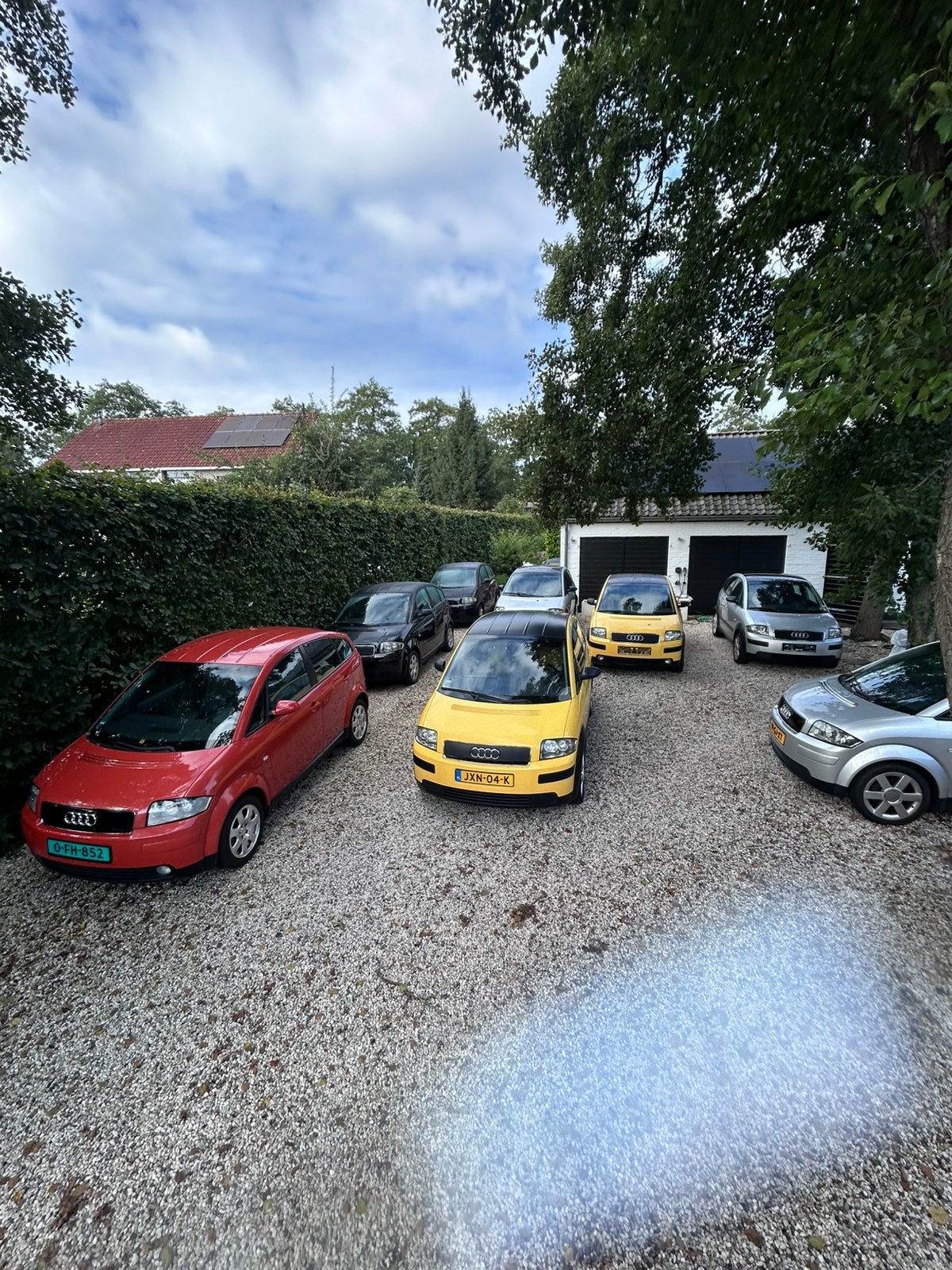 Audi A2 Colour Storm slechts 125000 km onderhoudshistorie!, Auto's, Stof, 4 cilinders, Geel, Handgeschakeld