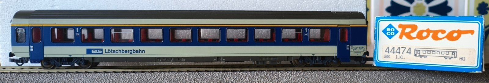 Roco 44474 Lötschenbergbahn Wagon H0, Hobby en Vrije tijd, Gebruikt, Gelijkstroom of Wisselstroom, Wagon, Ophalen of Verzenden