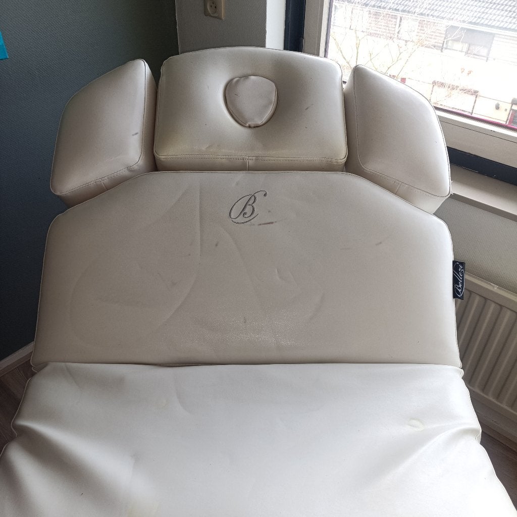 Bellezi Automatische Behandelstoel wit, Visagie
