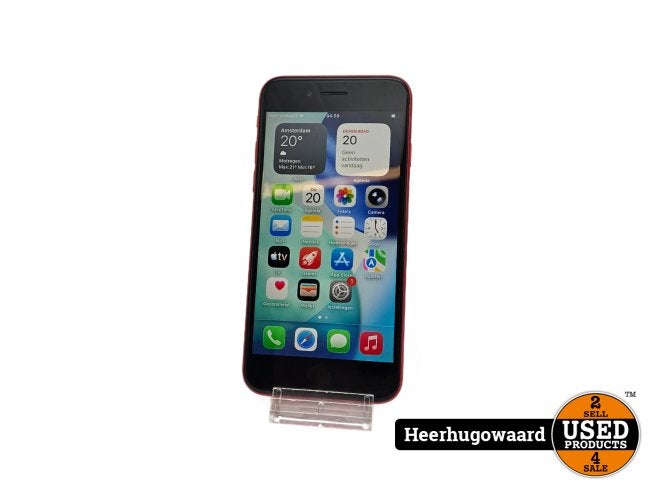 iPhone SE 2022 64GB Red in Nette Staat - Batterij 88%, Telecommunicatie, Apple, Zo goed als nieuw, Support@apple.com, One Apple Park Way
Cupertino, CA 95014
United States