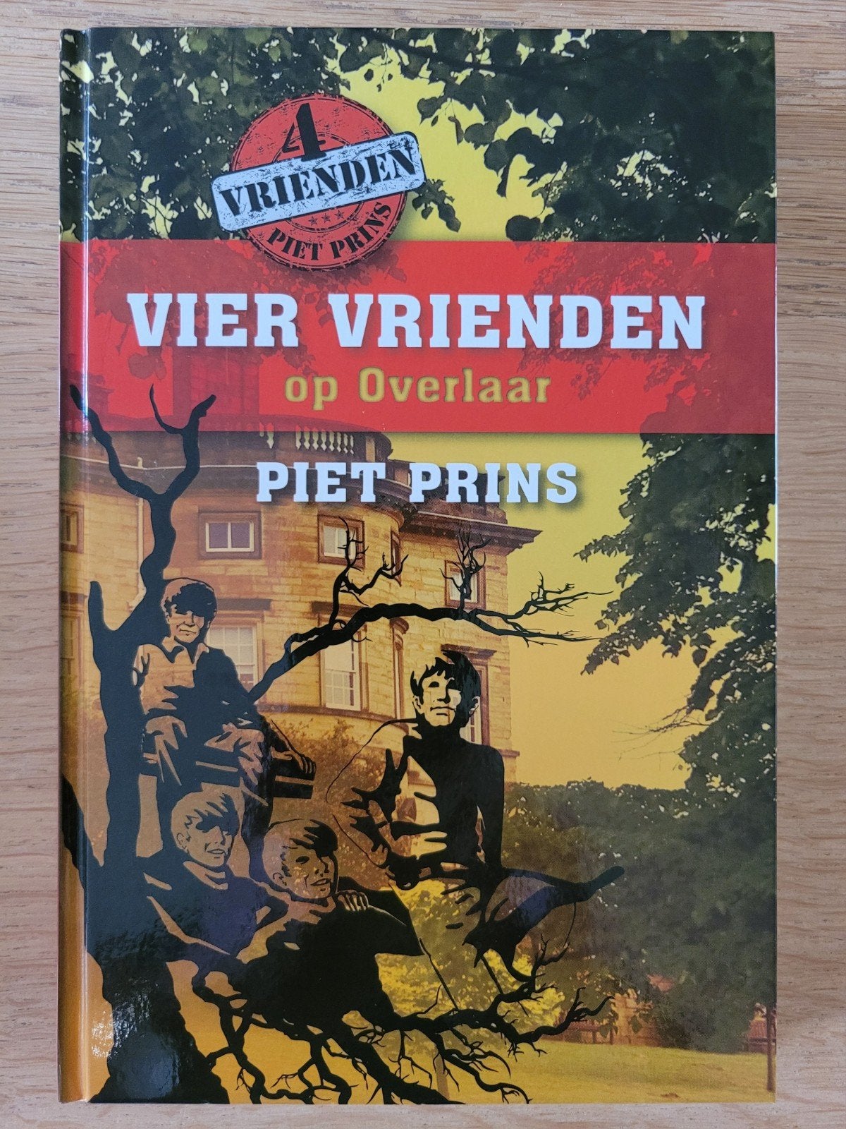 VIER VRIENDEN op Overlaar, PIET PRINS, chr. jeugdboek NIEUW!, Boeken, Ophalen of Verzenden
