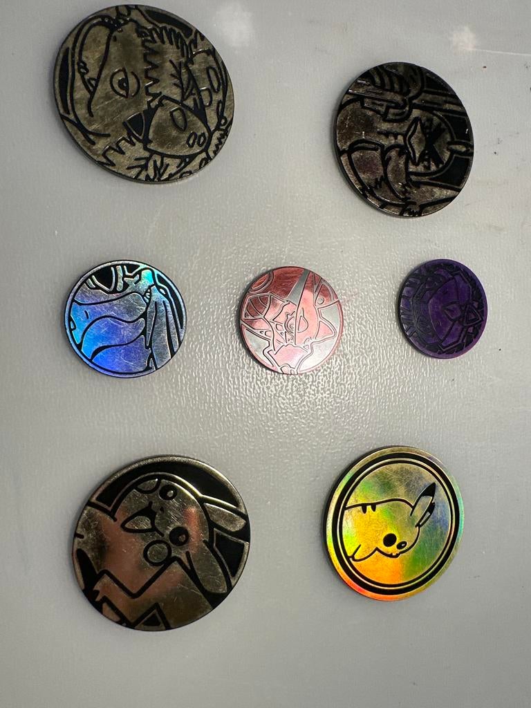Pokémon Munten Collectie - Diverse Zeldzame Munten, Verzamelen, Ophalen