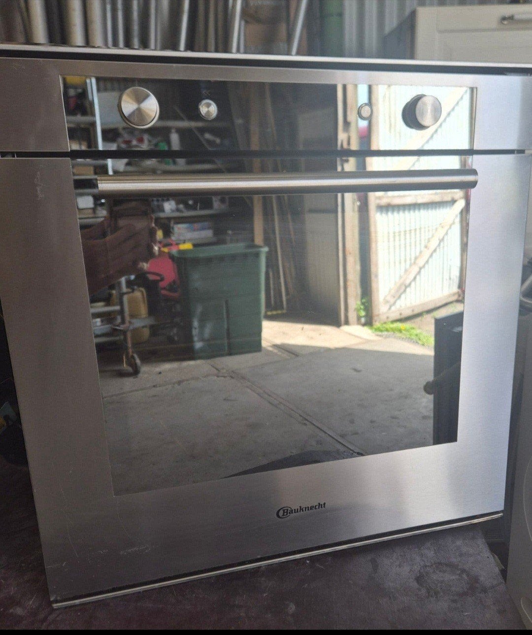 bauknecht inbouw oven, Ophalen, Bauknecht, Hete lucht, Zo goed als nieuw