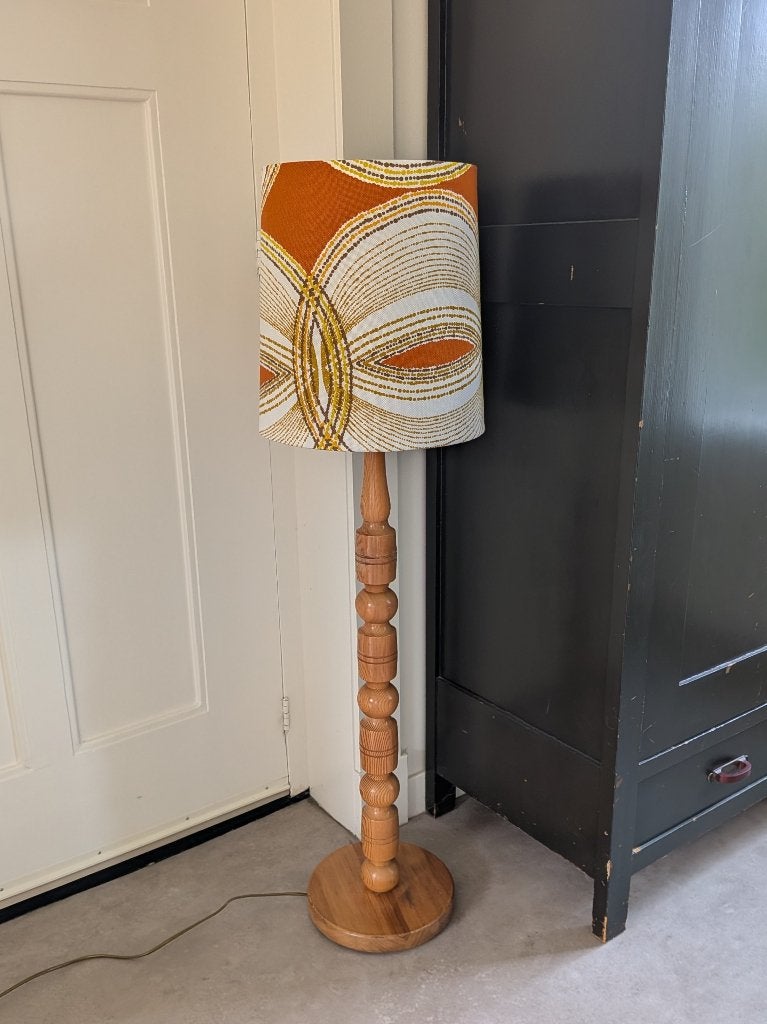 Vintage Kurant A.S Halden lamp Scandinavisch design, Huis en Inrichting, Ophalen, Gebruikt, 100 tot 150 cm, E27 (groot)