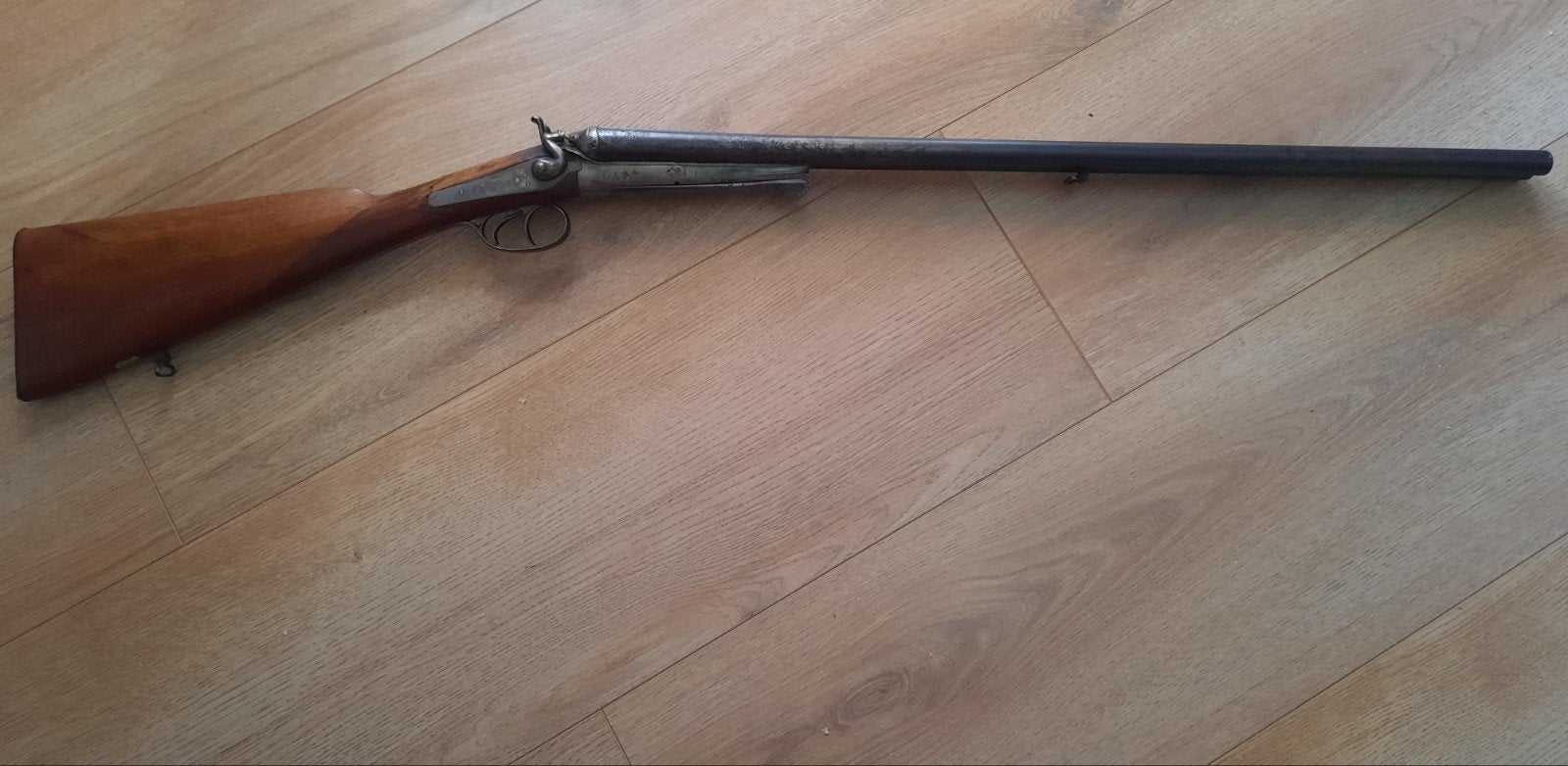 Antiek jachtgeweer kaliber 16, van voor 1870, Ophalen of Verzenden