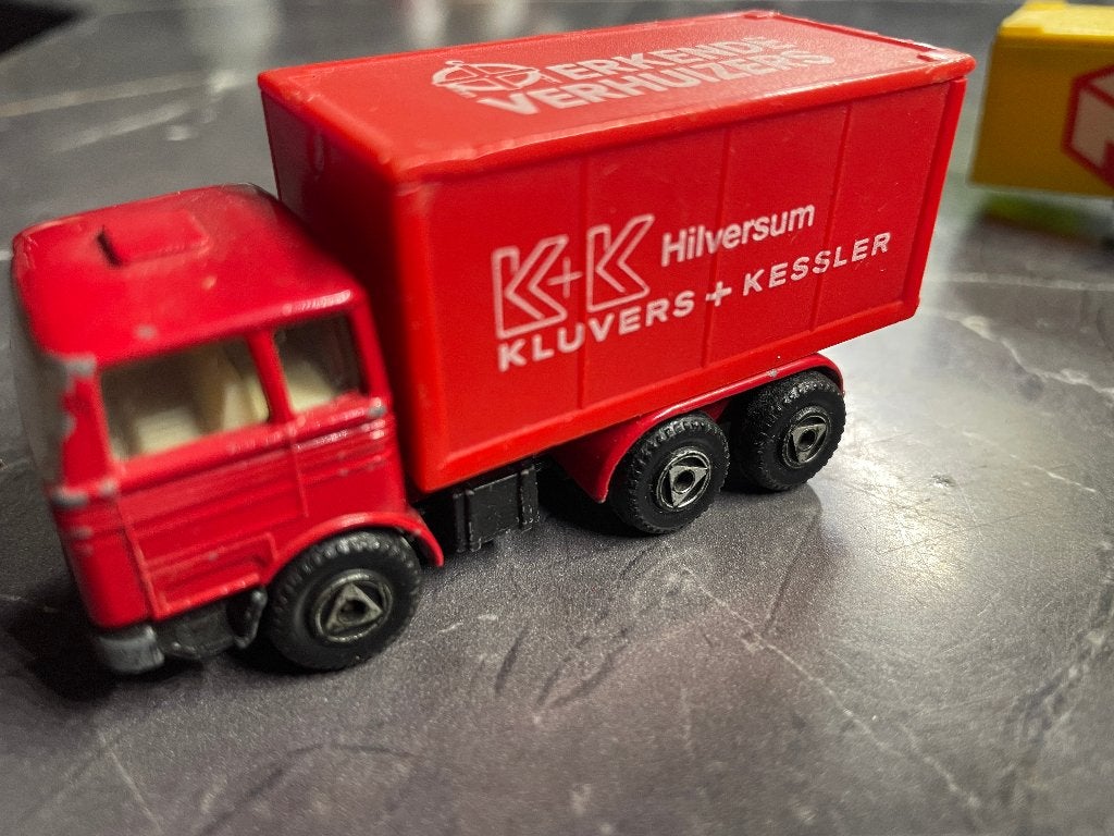 Efsi Mercedes truck Kluvers en Kessler Hilversum, Ophalen of Verzenden, Zo goed als nieuw, Bus of Vrachtwagen