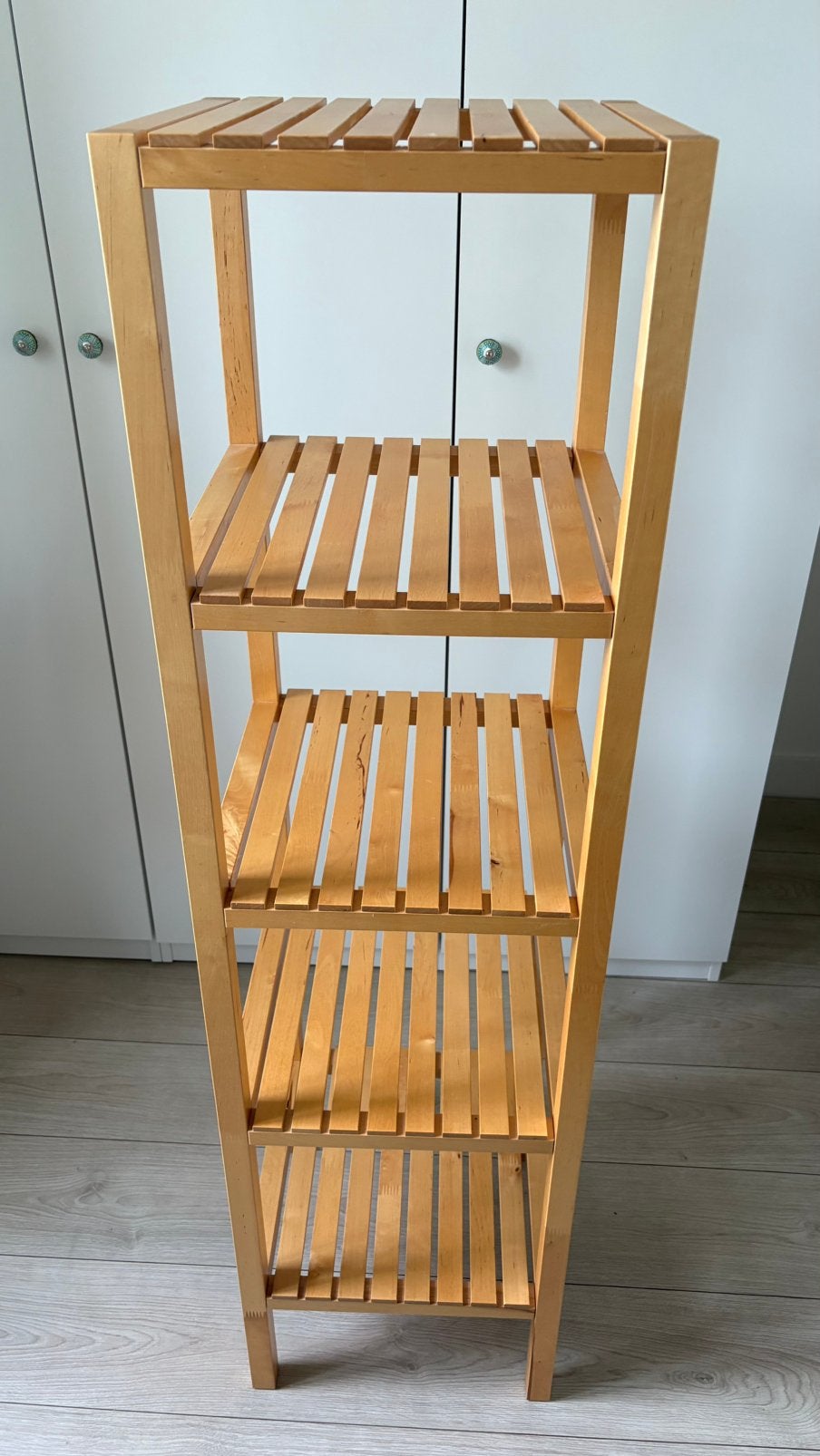 Houten stelling, Ophalen, Zo goed als nieuw