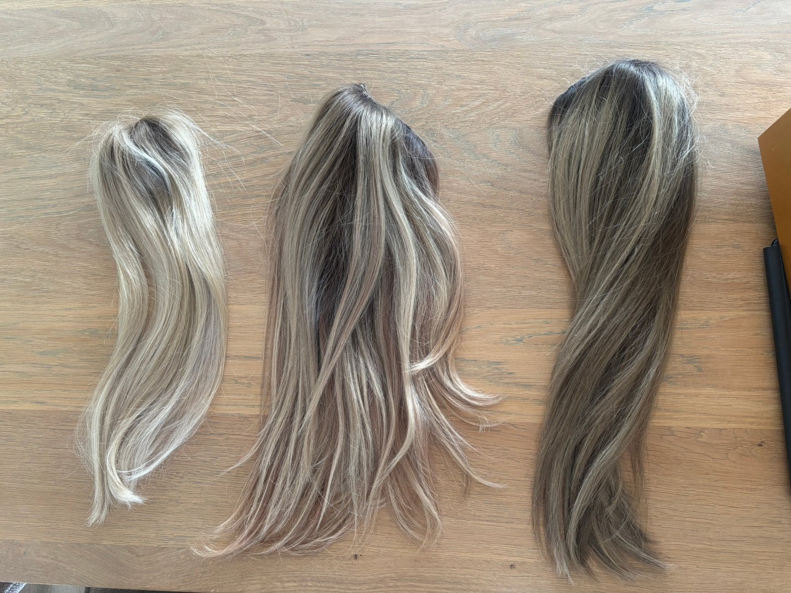 Hair elements Open top closure v-part haarstuk extensions, Ophalen of Verzenden, Zo goed als nieuw, Pruik of Haarverlenging