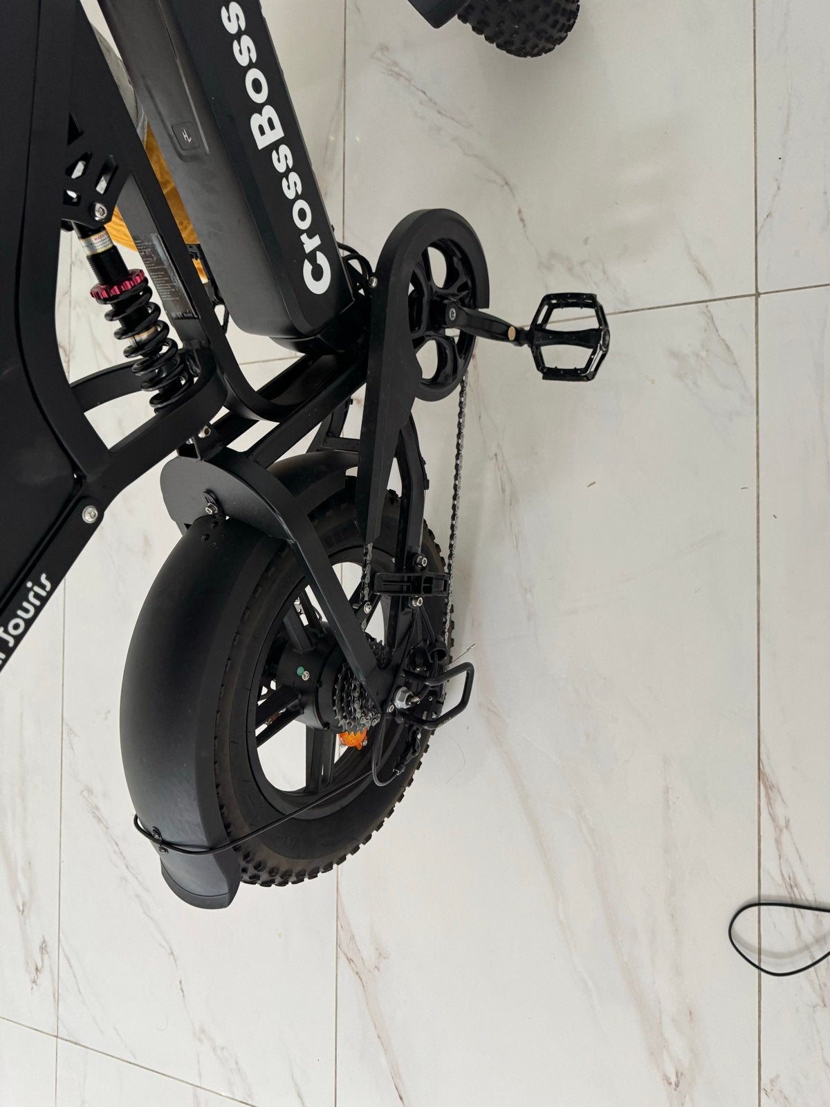 CrossBoss fatbike van La Souris - Slechts 581 km gereden, Fietsen en Brommers, 59 cm of meer, Ophalen of Verzenden, Zo goed als nieuw
