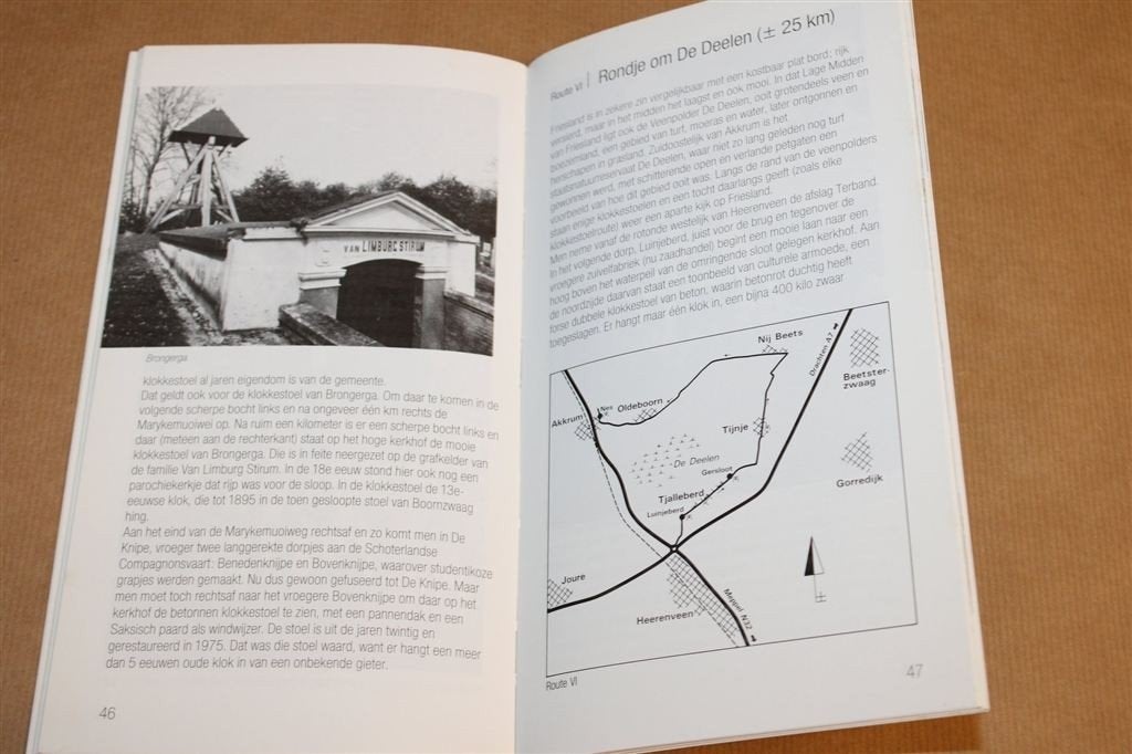 Klokkestoelroutes Friesland — Langs Friese Klokkenstoelen, Ophalen of Verzenden, Gelezen