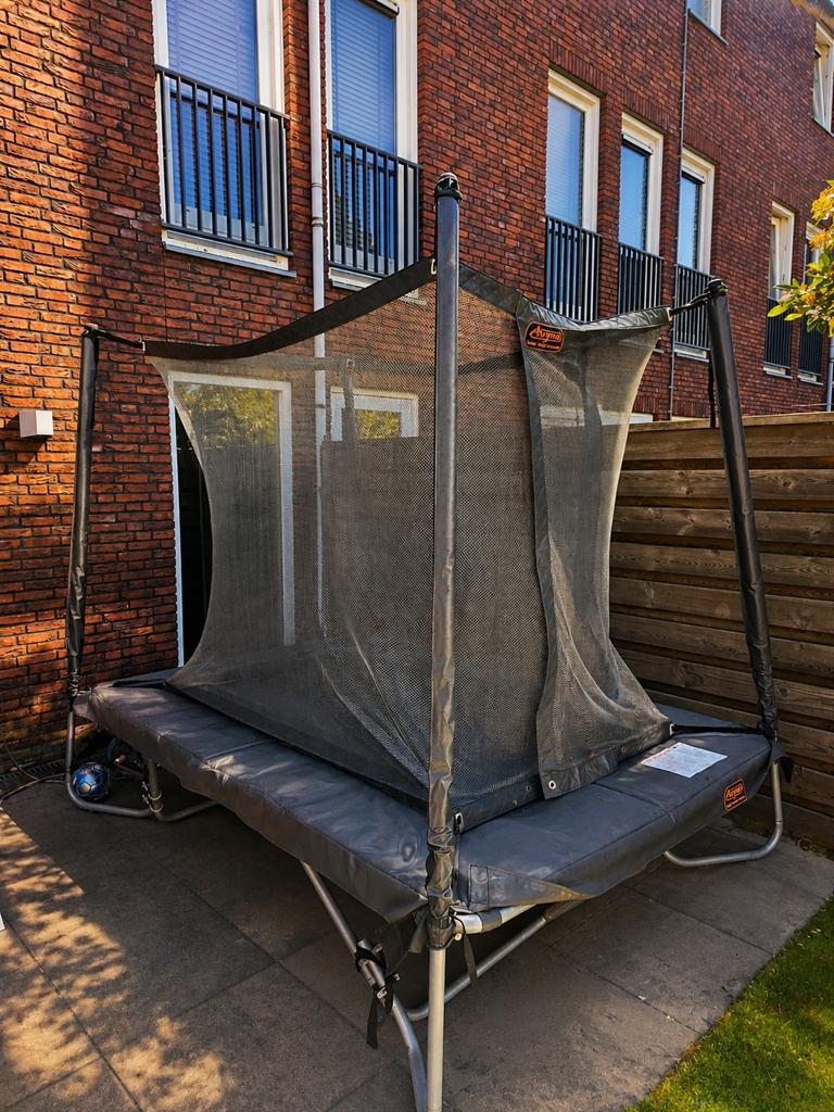 Avyna Pro-Line trampoline met veiligheidsnet, Ophalen, Gebruikt