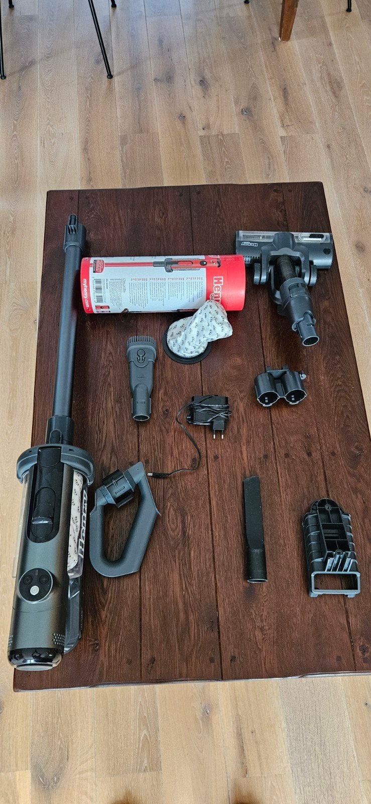 steelstofzuiger, Numatic, Ophalen of Verzenden, Zo goed als nieuw, Inclusief accessoires