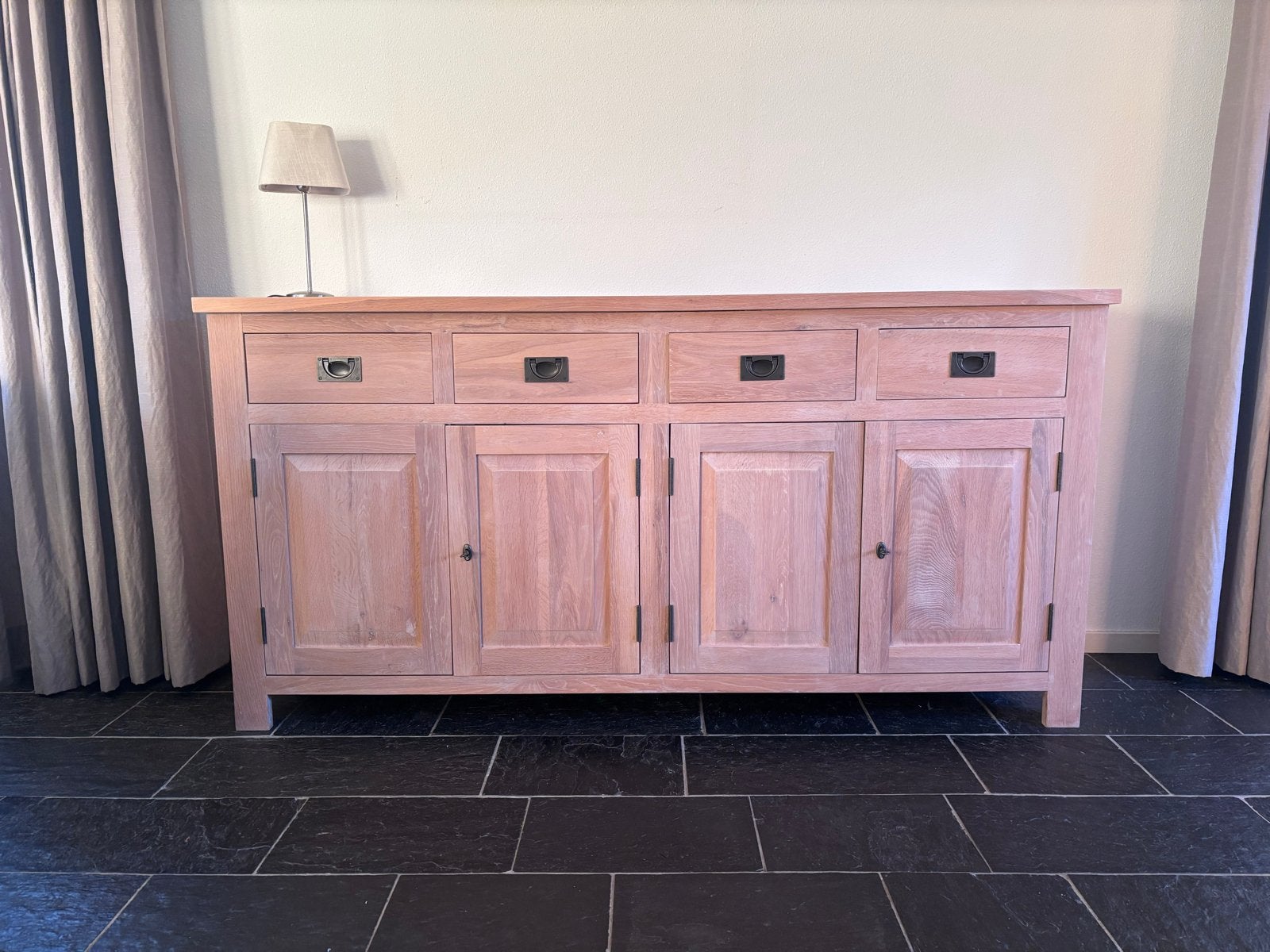 Complete set licht eiken meubels, Huis en Inrichting, Ophalen, Zo goed als nieuw, Eikenhout