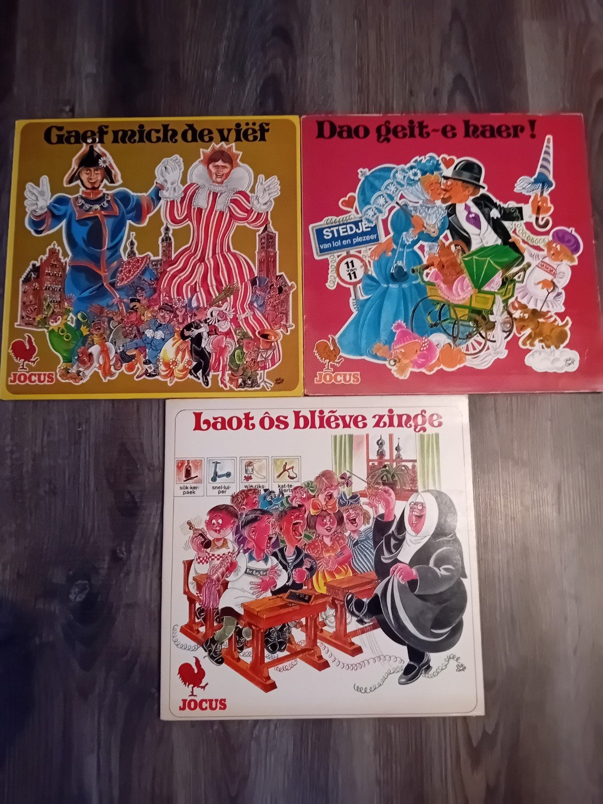 3x Venlose Leedjes LP's, LP, Gebruikt, Overige genres, Ophalen of Verzenden