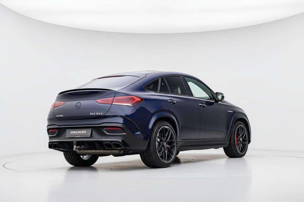 Mercedes-Benz GLE AMG 63 S 4MATIC+|Pano|Carbon|Burmester, Auto's, Automaat, Gebruikt, Blauw, GLE