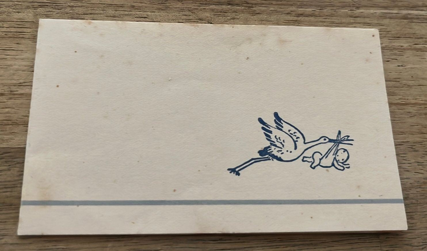 Haarlem,,1946:::René, Verzamelen, Geboortekaartjes en Visitekaartjes, Ophalen of Verzenden, Voor 1970