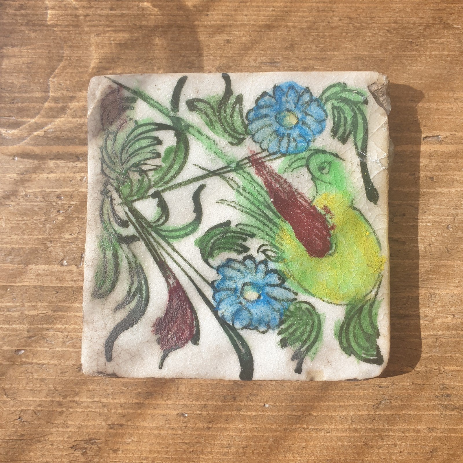 Antiek tegeltje, Ophalen of Verzenden