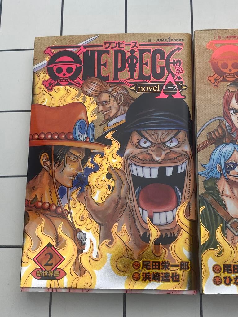 One Piece Novel A Deel 1 & 2 Japanse Boeken - Shō Hinata, Ophalen of Verzenden, Zo goed als nieuw, Tv-serie