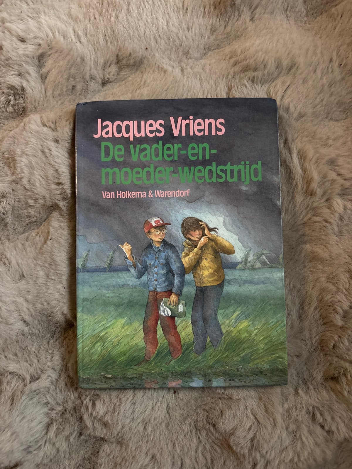 Jacques Vriens - De vader-en-moeder-wedstrijd, Ophalen of Verzenden, Gelezen, Fictie algemeen