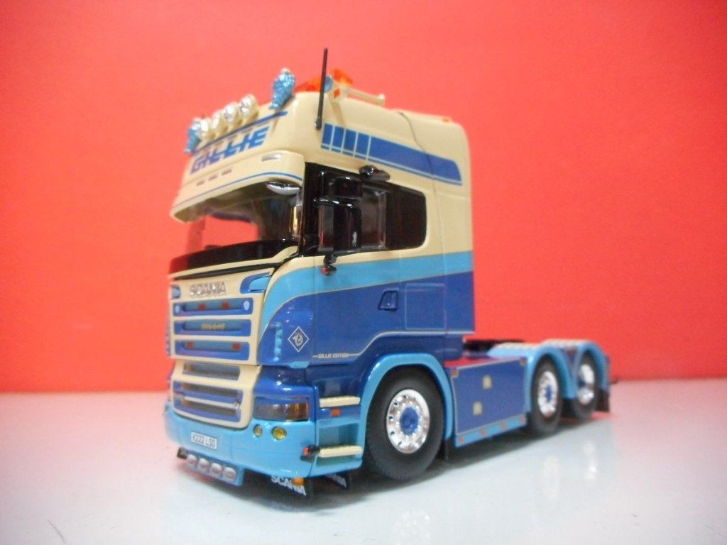 TEKNO SCANIA TOPLINE ERIC GILLIE UK 88090, Ophalen of Verzenden, Nieuw, Bus of Vrachtwagen, Tekno