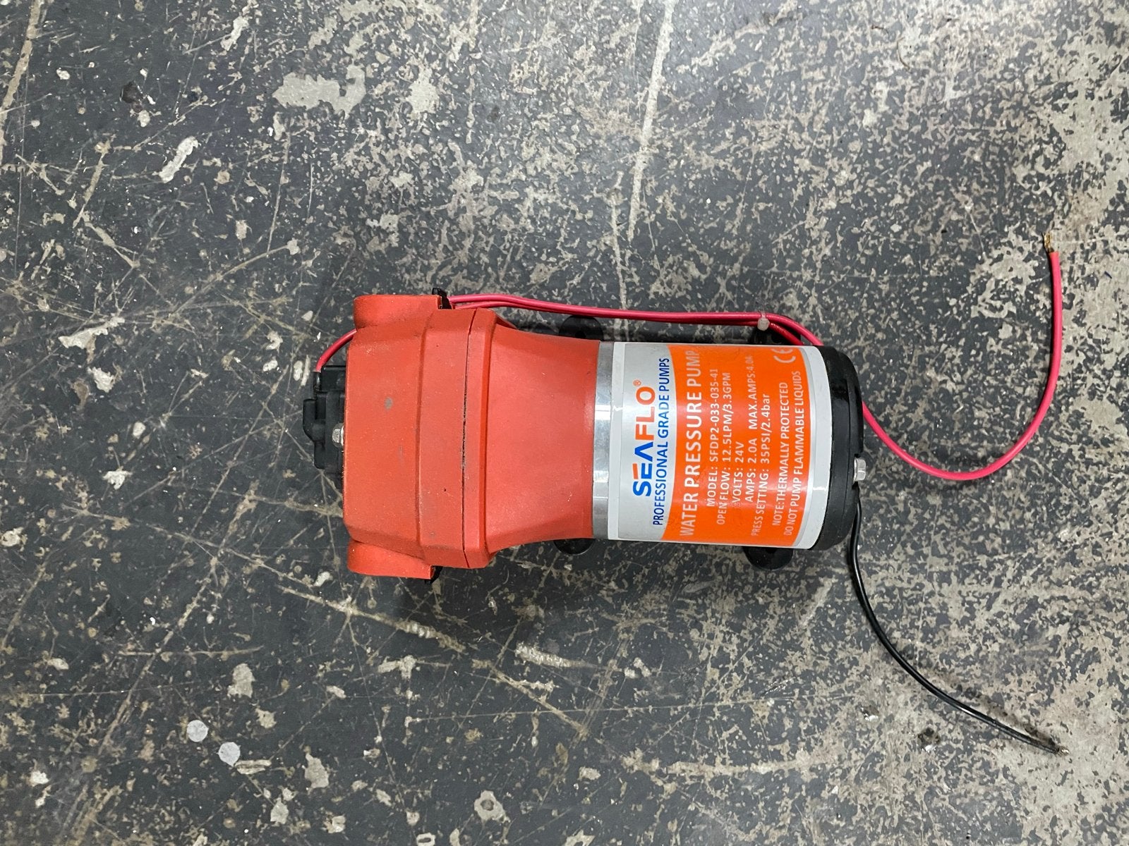 SEAFLO Waterdrukpomp 24V - 12.5LPM, Watersport en Boten, Ophalen of Verzenden