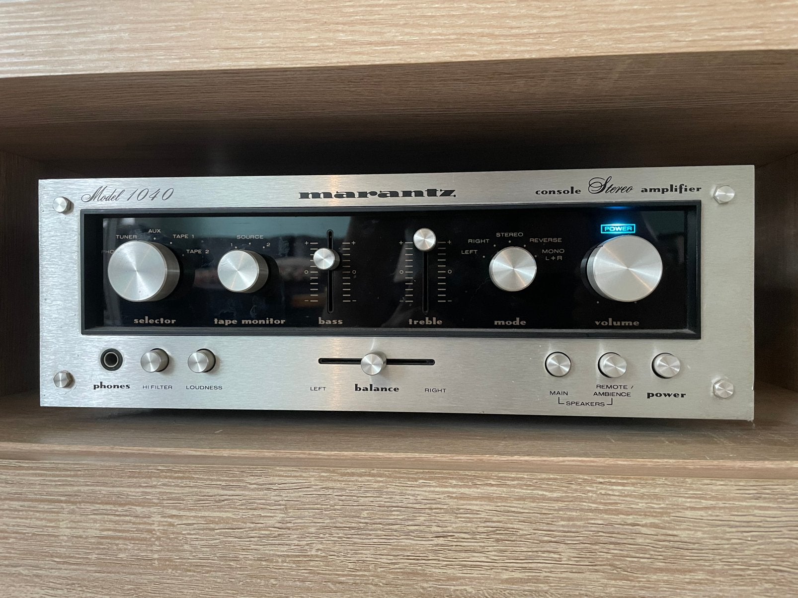 Marantz 1040 – Volledig gereviseerd, Ophalen, Zo goed als nieuw