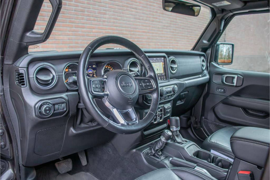 Jeep Wrangler 2.0T Sahara, Origineel NL, 70.000km NAP, Leder, Automaat, Cabriolet, 120 €/maand, Vierwielaandrijving