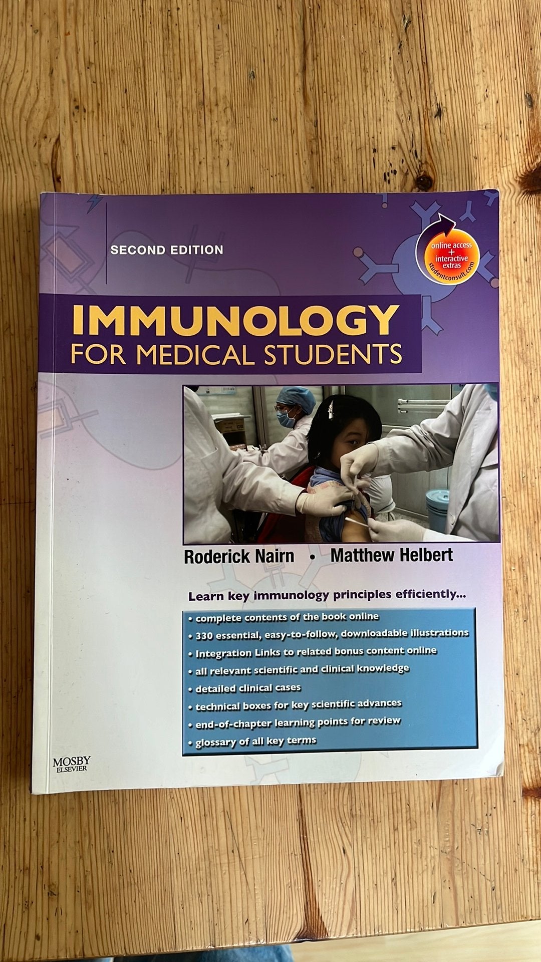 Immunology for medicam students, second edition, Boeken, Ophalen of Verzenden, Zo goed als nieuw