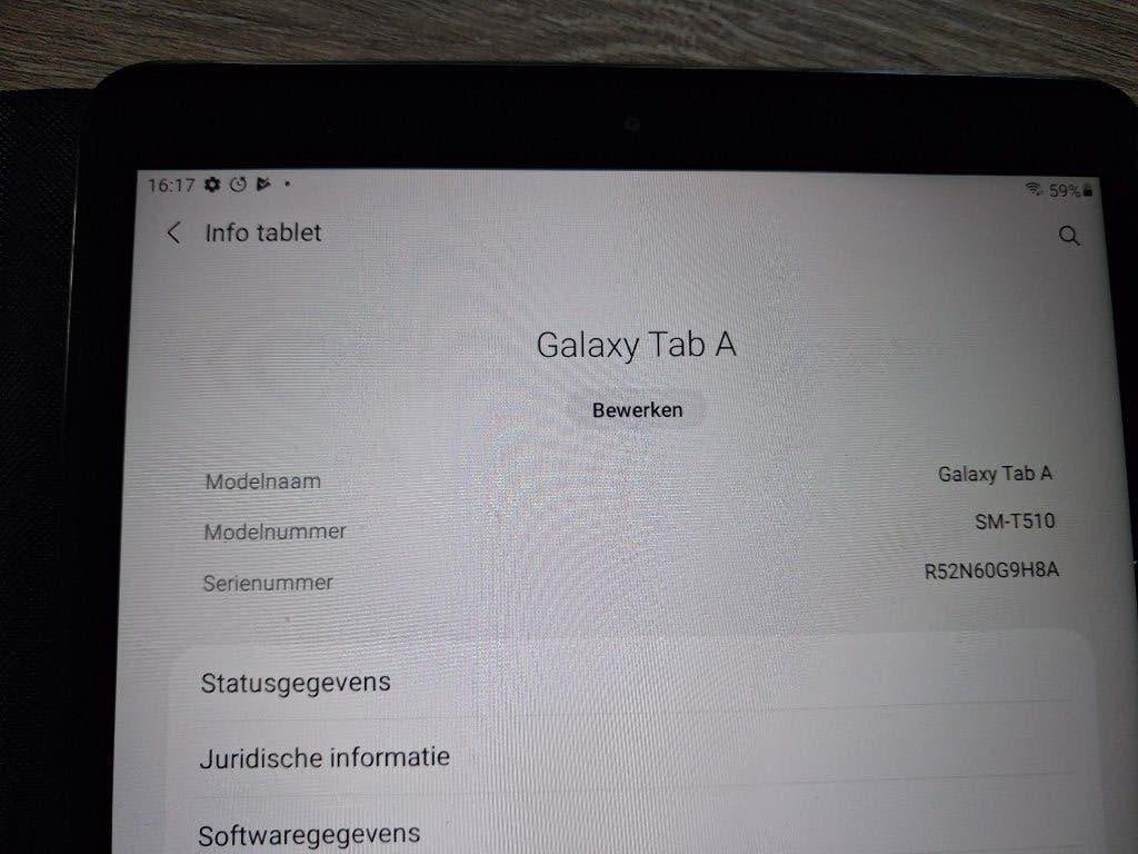 Samsung Galaxy TAB A, Computers en Software, 10 inch, Gebruikt, 32 GB, Uitbreidbaar geheugen
