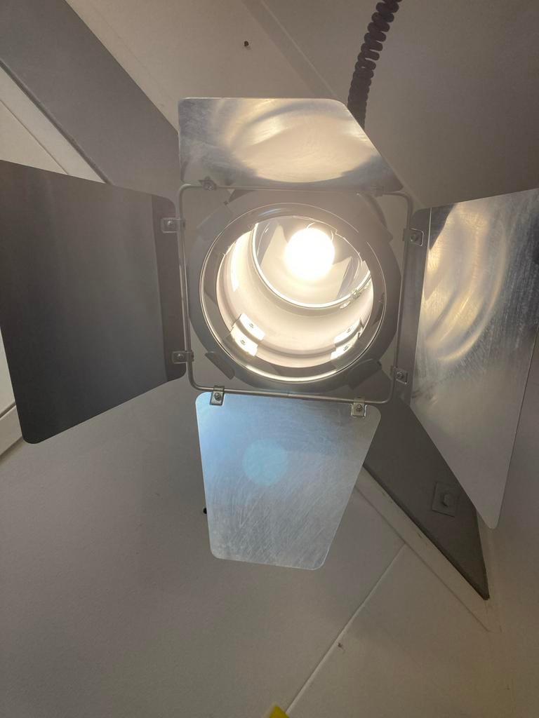 Spotlight - Studio Lamp - Theater Lamp, Ophalen, Gebruikt, Metaal of Aluminium