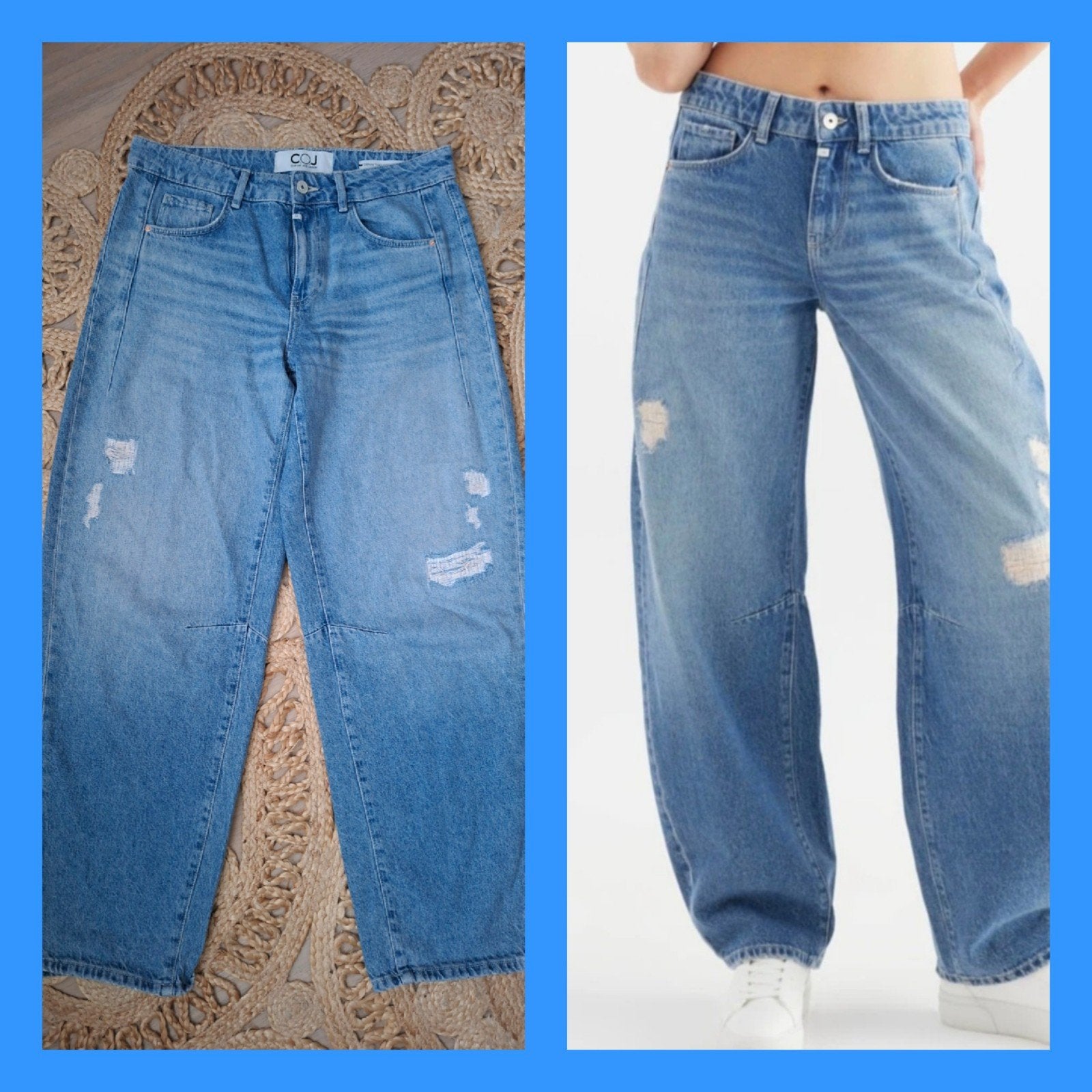 Coj cup of Joe jeans barrel mt 30 32, Cup of Joe, Blauw, Ophalen of Verzenden, Zo goed als nieuw